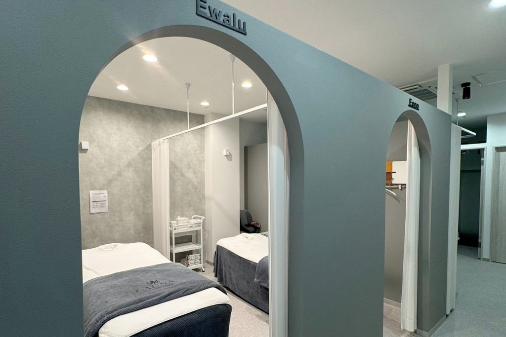 船橋の筋膜リリース・よもぎ蒸し LAUNA 施術室